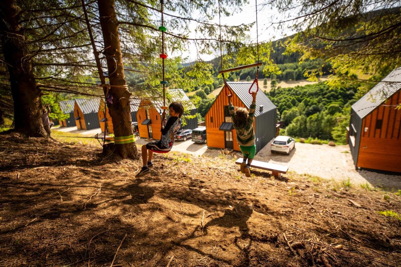 Osada Za Gorami Za Lasami - Domki Z Widokiem Na Snieznik Stronie Slaskie Exterior photo